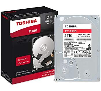 Toshiba 2TB Desktop 7200rpm Internal Hard Drive