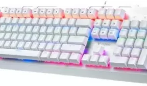 RAPOO GK500 (White) Mechanical Blue Switches Wired USB Gaming Keyboard