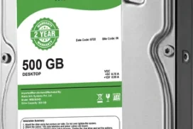 hdd 500 gb with 2 year warranty