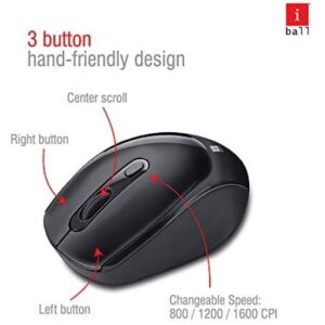 I BALL DUO 2 DESKSET WIRELESS KEYBOARD & MOUSE