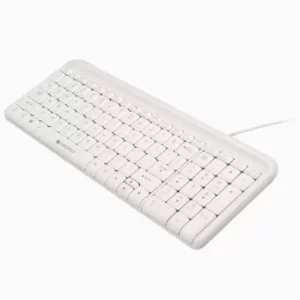 ZEB- GLIDE MULTIMEDIA KEYBOARD (WHITE)
