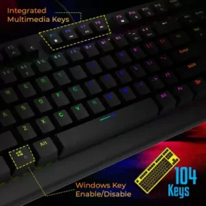 ZEB- MAX PRO V2 GAMING KEYBOARD