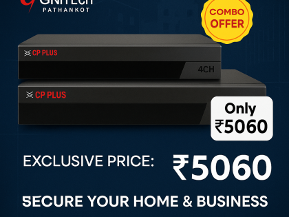 Cp plus 4ch and 8ch DVR Combo