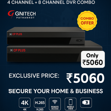Cp plus 4ch and 8ch DVR Combo