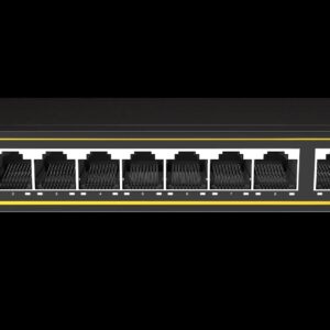 FYBER 8 port poe switch 10/100 (fast)