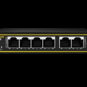 FYBER 4 port poe switch 10/100 (fast)